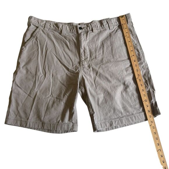 Carhartt Rugged Flex Relaxed Fit Canvas Work Short Tan Men’s Sz 46 - Picture 8 of 14